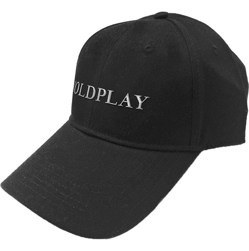 Coldplay Gorra Béisbol Con Logo Blanco Hombre Ajustable