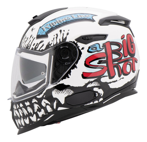 Imagen 2 de 3 de Casco Integral Nexx Sx100 Big Shot