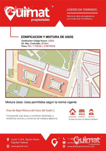 Imagen 6 de 11 de Excelente Lote Apto Para Edificar - Lideres En Terrenos - Guimat Propiedades