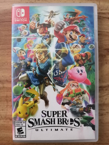 Super Smash Bros Ultimate Nintendo Switch FĂsico (Usado)