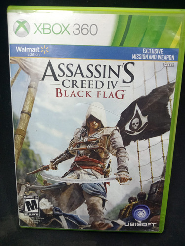 Assassins Creed Iv Black Flag Juego Xbox 360 Físico Original