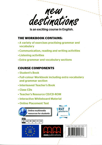 New Destinations (brit.ed.) Elementary - Wbk - Q., Marileni