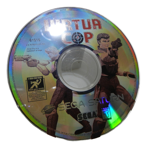 Jogo Virtua Cop Sega Saturn Cd Original (usa) (Usado)