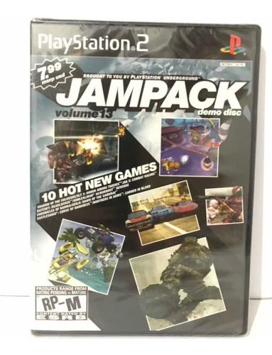 Jampack Demo Disc Vol. 13 Ps2 Mídia Física Novo Lacrado