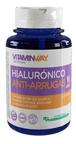 Vitamin Way Cápsulas Anti Arrugas Hialuronico 30c Sabor Sin sabor