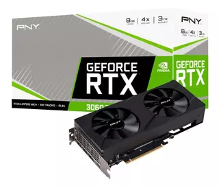 Placa De Video Pny Geforce Rtx 3060ti 8gb Gddr6x 256bit