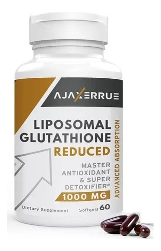 Glutatión Liposomal Reducido 1400mg, Antioxidante, Americano