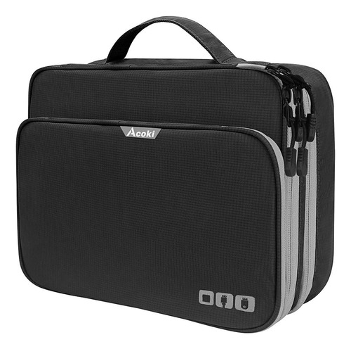 Acoki Organizador Accesorio Electronico Capa Bolso Bolsillo