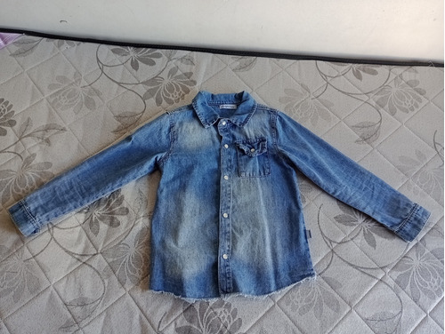 Camisa De Jean Niño. Talle 6