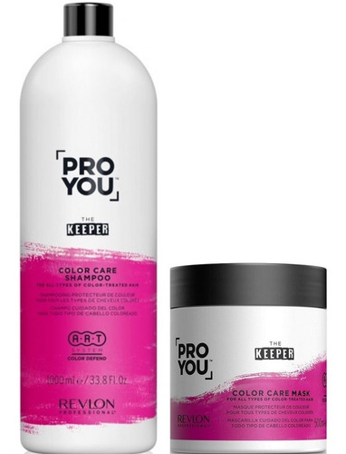 Shampoo 1000ml + Mascarilla Revlon Pro You The Keeper