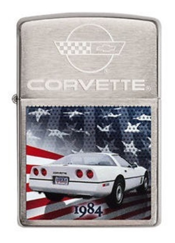 Encendedor Zippo Modelo 200-060109 Corvette 1984 + Combo