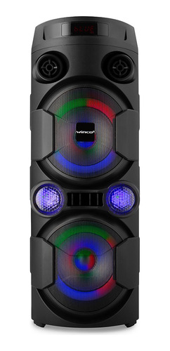 Parlante Winco W219 portátil con bluetooth negro 220V
