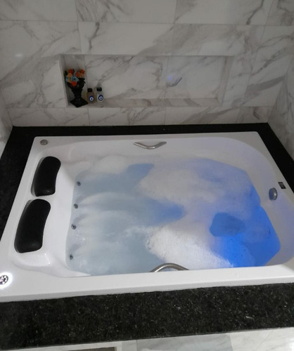 Banheira Dupla Com Aquecedor+cromoterapia+ozonio+tampa