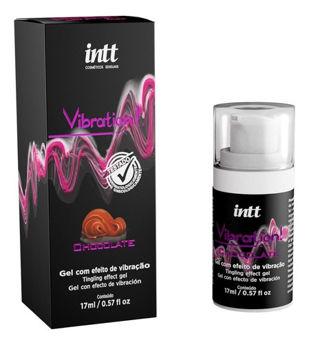 Vibration Gel Que Vibra Comestível 17g Chocolate - Intt