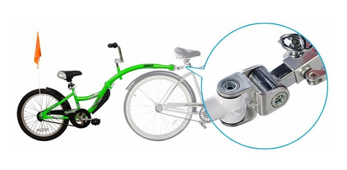 Extension Remolque Para Bicicleta Niños Para R 24 A 29 León 20 "