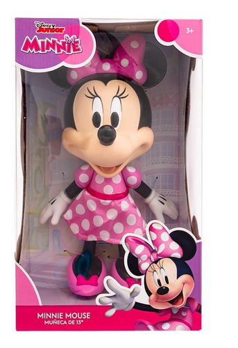 Muñeca Disney Minnie Mouse Plástico 33 Cm