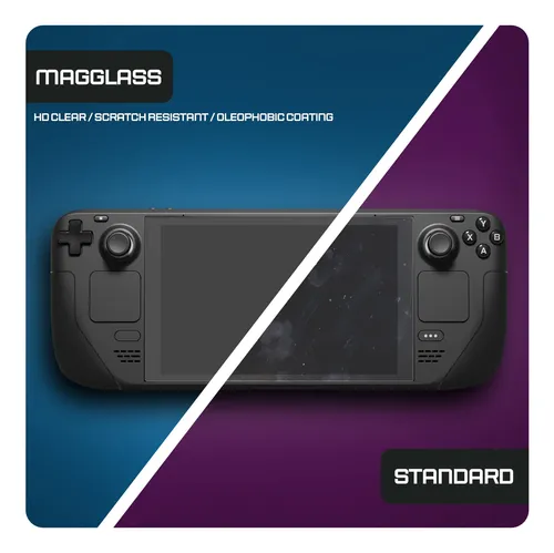 Protector De Pantalla Magglass De Vidrio Templado Para Steam