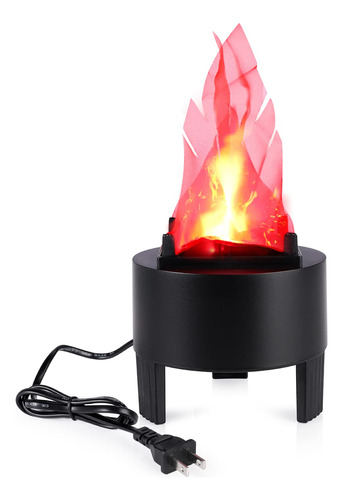 Lampara De Llama Artificial 3d, Mini Lampara De Fuego Falsa 