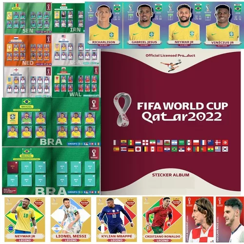 Kit Todas As Figurinhas Da Copa 2022 Arquivos Para Imprimir em 2023