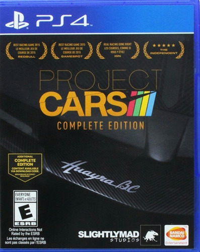 Proyect Cars Ps4 Fisico.
