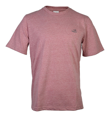 Remera Topper Basica Hombre Rosa Melange