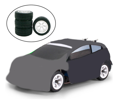 Pack De 2 Con 4x Crawler&wheel Tires 1.18 Para Wltoys 1:28