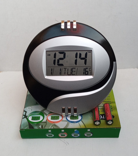 Reloj Digital De Mesa Y/o Pared Alarmas Fecha Temporizador