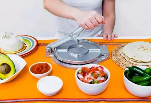 Máquina Prensadora Manual De Tortillas, Harina De Maíz, Coci