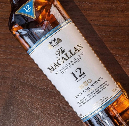Imagen 5 de 6 de Whisky The Macallan 12 Años Triple Cas - mL a $499