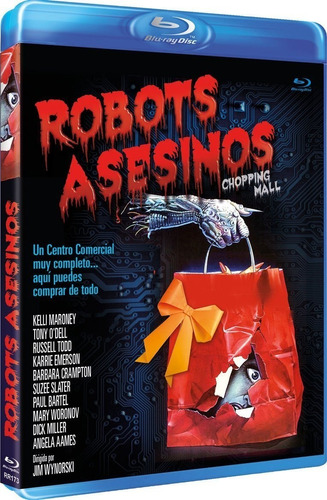 Blu Ray Robots Asesinos Chopping Mall Original 