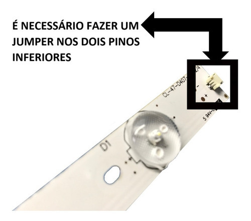 Kit Barras De Led Tv 47pfl5708/f7 47pfl5708 Estoq Nort