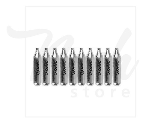 Imagem 3 de 9 de Kit Blister 1500 Esferas Aço 4,5mm +10 Cilindros Co2 Airsoft