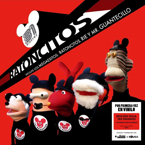 Vinilo 31 Minutos - Ratoncitos (disco Rojo). Envío Gratis