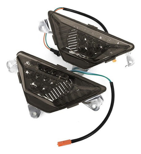 A 2pcs Señal De Giro Led Motocicleta Kawasaki Ninja400 250