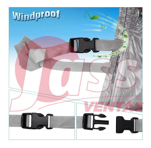Imagen 6 de 7 de Cubre Auto Premium Afelpado De Cuero Ecologico Talle L - Xl