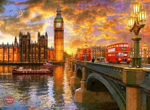 1023 Big Ben Westminster Anatolian Rompecabezas 1000 Piezas