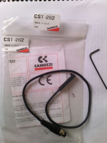 Imagen 1 de 2 de Sensor Magnetico Para Cilindro Neumatico , Camozzi Cst-262