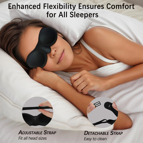 Óculos De Câmara De Umidade Vowleike Soft Silicone Sleep Gog