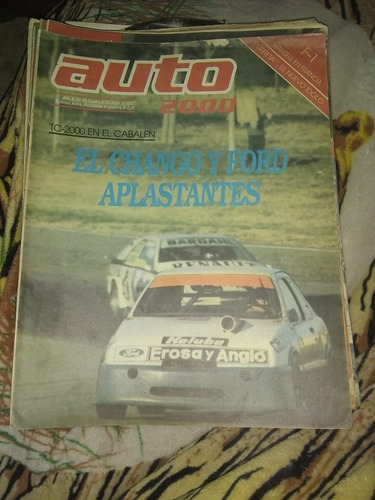 Revista Auto 2000 El Chango Y Ford Aplastantes 6 7 1987 N54