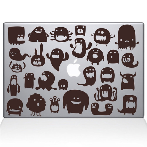 Accesorio Notebook The Decal Guru Monsters Macbook Decal V