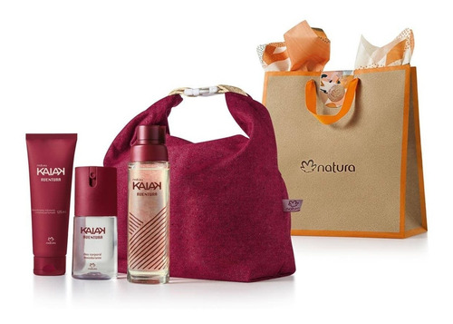 Presente Natura Kaiak Aventura Bolsa Nécessaire Kit Feminino