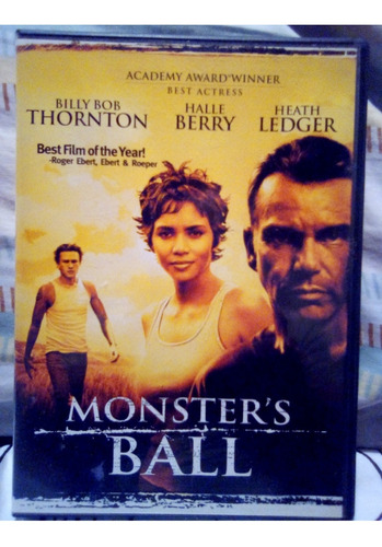 Dvd Película # Monster's Ball # Halle Berry Y Heath Ledger