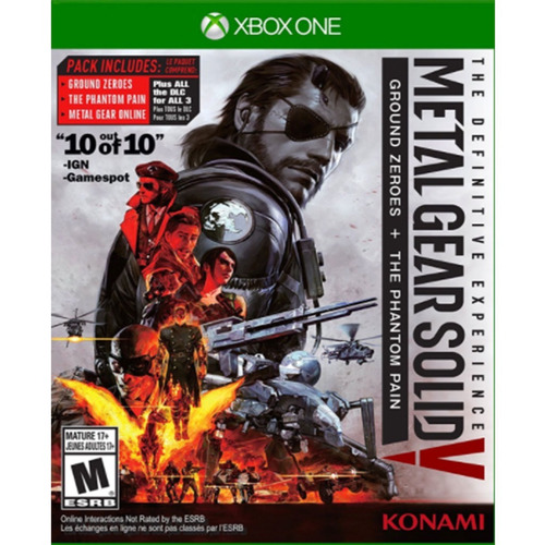 Metal Gear Solid Definitive Experience Xbox One Nuevo