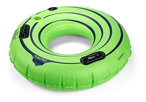 Tube Pro Green 44  Premium River Tube Con Portavasos