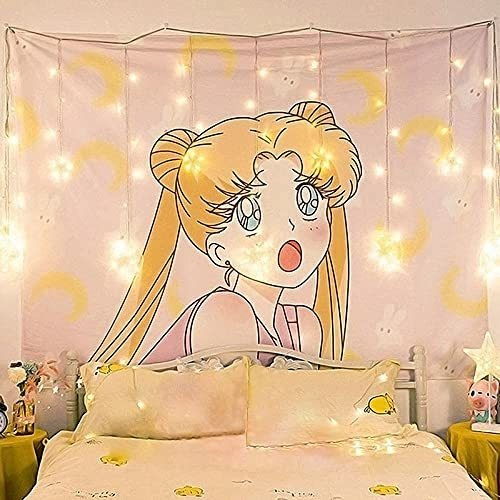 Carteles Decorativos Anime Japonés Sailor Moon Decoración 