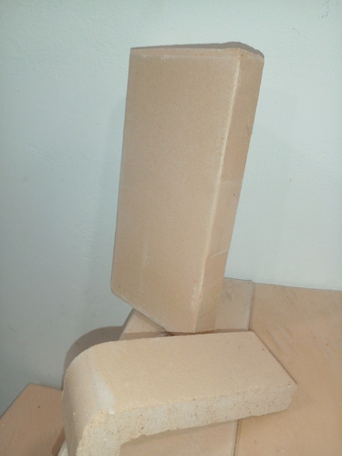 Pack 10 Tejuelas Refractaria 23 X 11 X 2 Cm