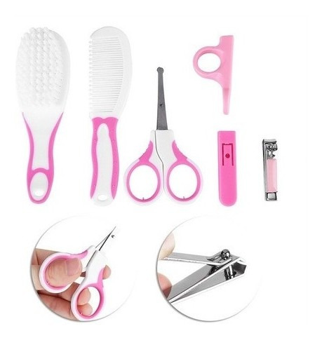 Imagem 3 de 5 de Kit Cuidados E Higiene Do Bebe Recém Nascido Completo
