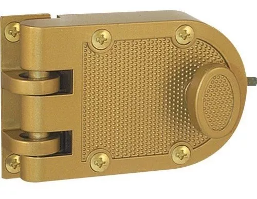 Prime-Line U10667 Drawer & Cabinet Lock, Brass