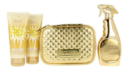 Moschino Fresh Gold Edp 100ml Set +  Shower Gel + Body Lotio