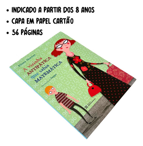 Livro A Vizinha Antipática Que Sabia Matemática - Eliana Martins, Editora Melhoramentos